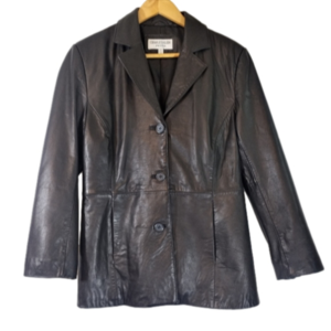 Women's Black Leather Jacket